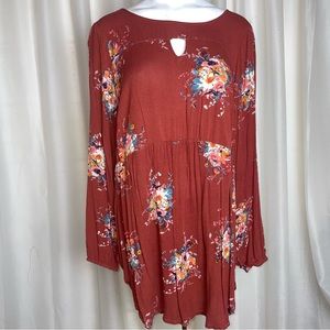 Torrid Fall Autumn Tunic Blouse